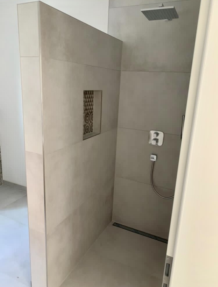 Duschanlagen, Sanitär Mering, Sanitärtechnik Mering, Haustechnik Mering, Bösl Haustechnik
